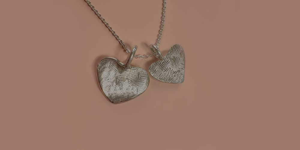 Joyas personalizadas con huellas humanas y de mascotas en plata y oro - Custom jewelry with human and pet prints in silver and gold – Jina González